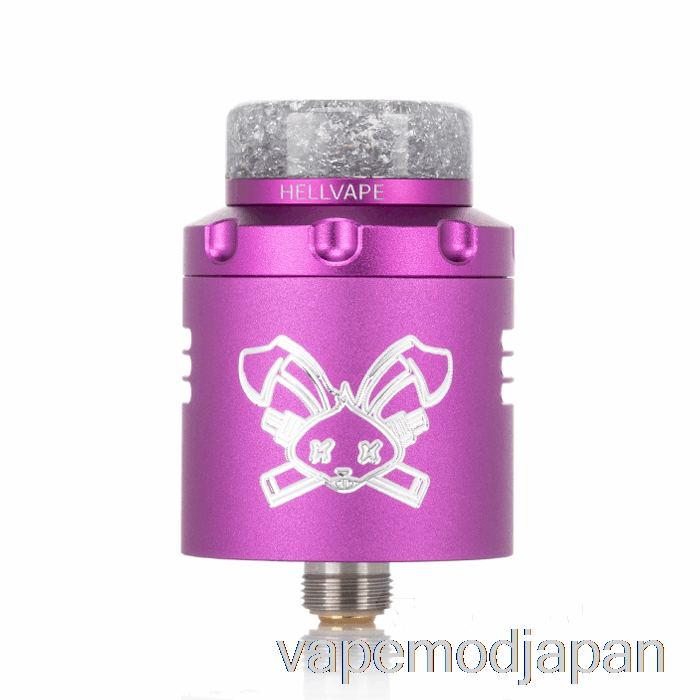 VAPE MOD Hellvape Dead Rabbit V3 24mm RDA パープル